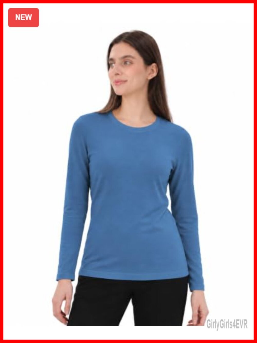 100% Merino Wool Base Layer Women Thermal Long Sleeve Everyday Shirt